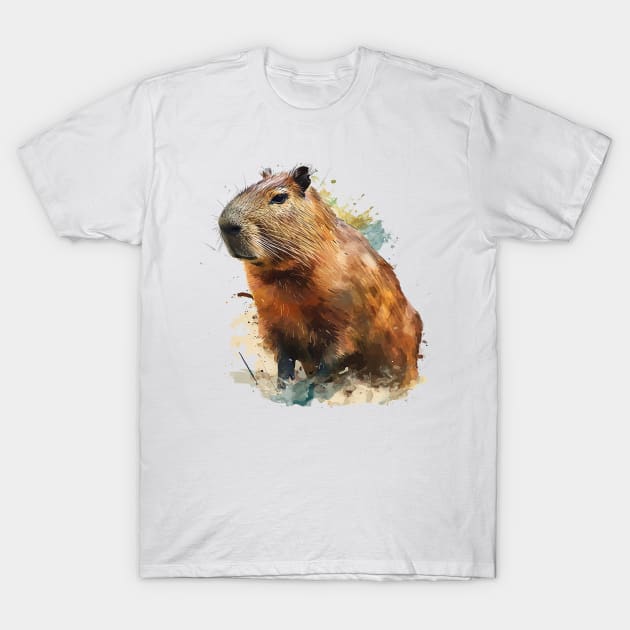 capybara T-Shirt by weirdesigns